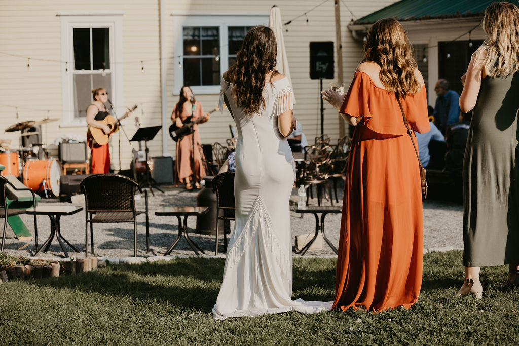 Cocktail hour at Meadow Ridge Farm ideas Maine