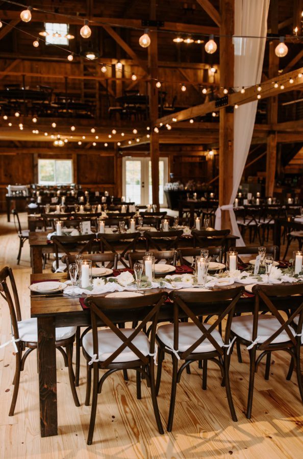Luxury Barn Wedding Venue in Maine