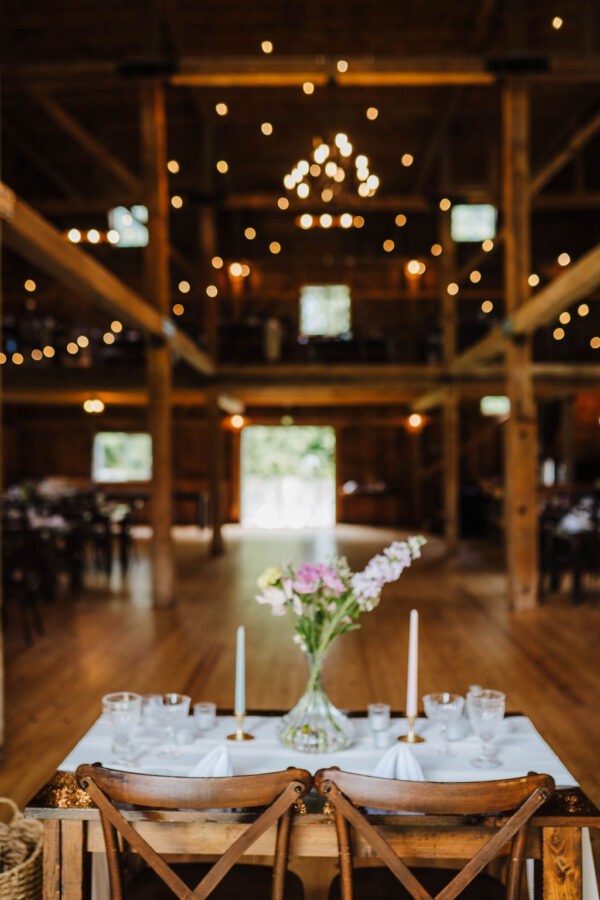 Luxury Barn Wedding Venue in Maine
